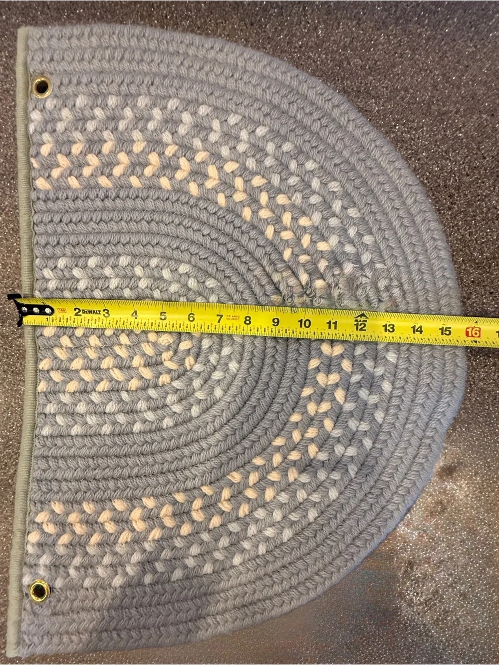 Unmarked soft braided